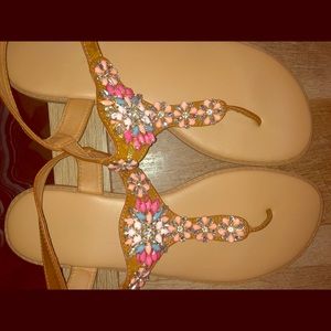 Torrid Embellished/jeweled sandals